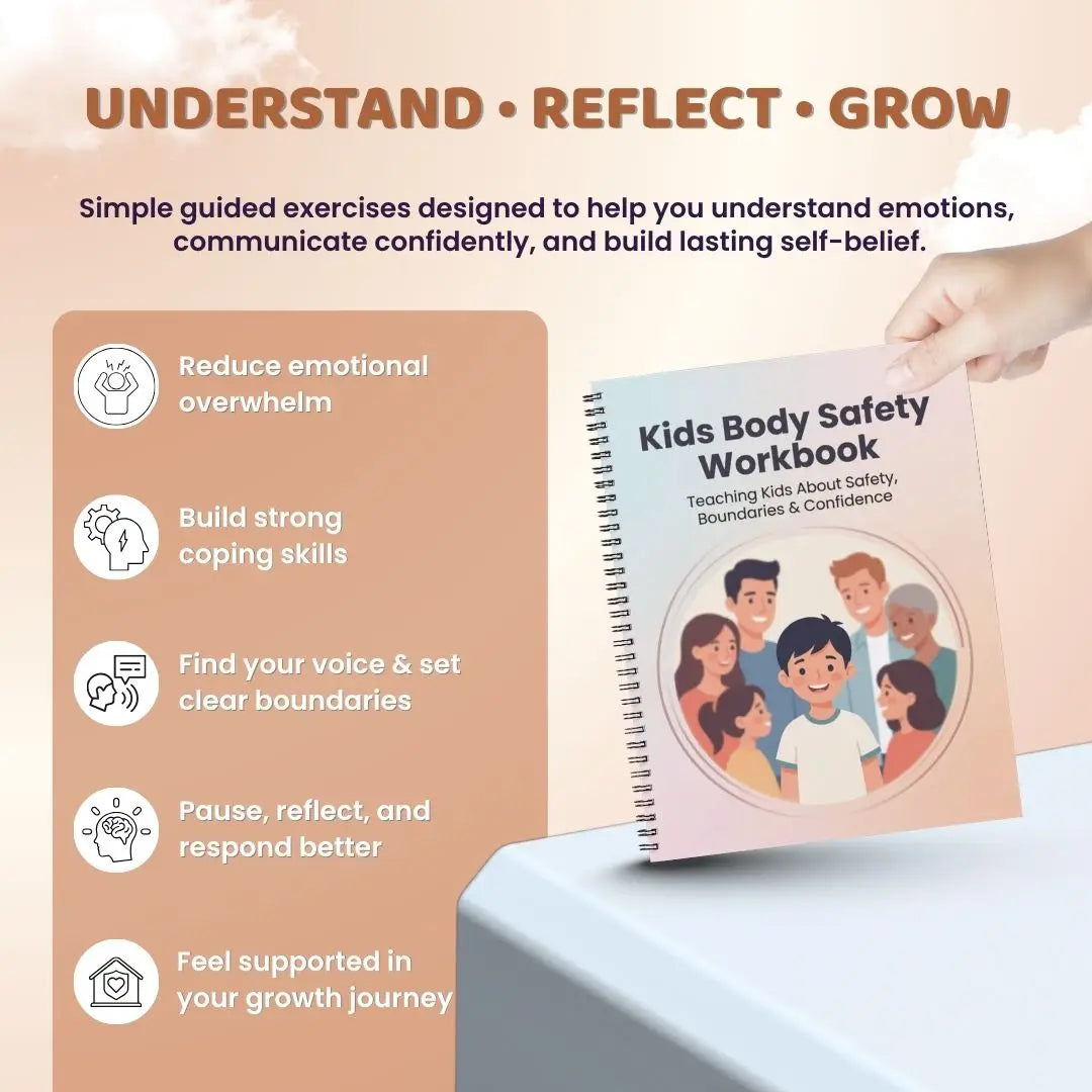 Kids Body Safety Workbook PDF – Teach Safe Touch, Boundaries & Personal Safety for Children