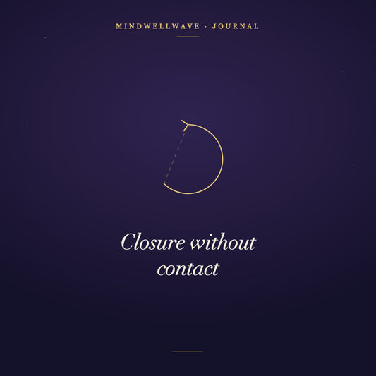 A circle being closed from one side