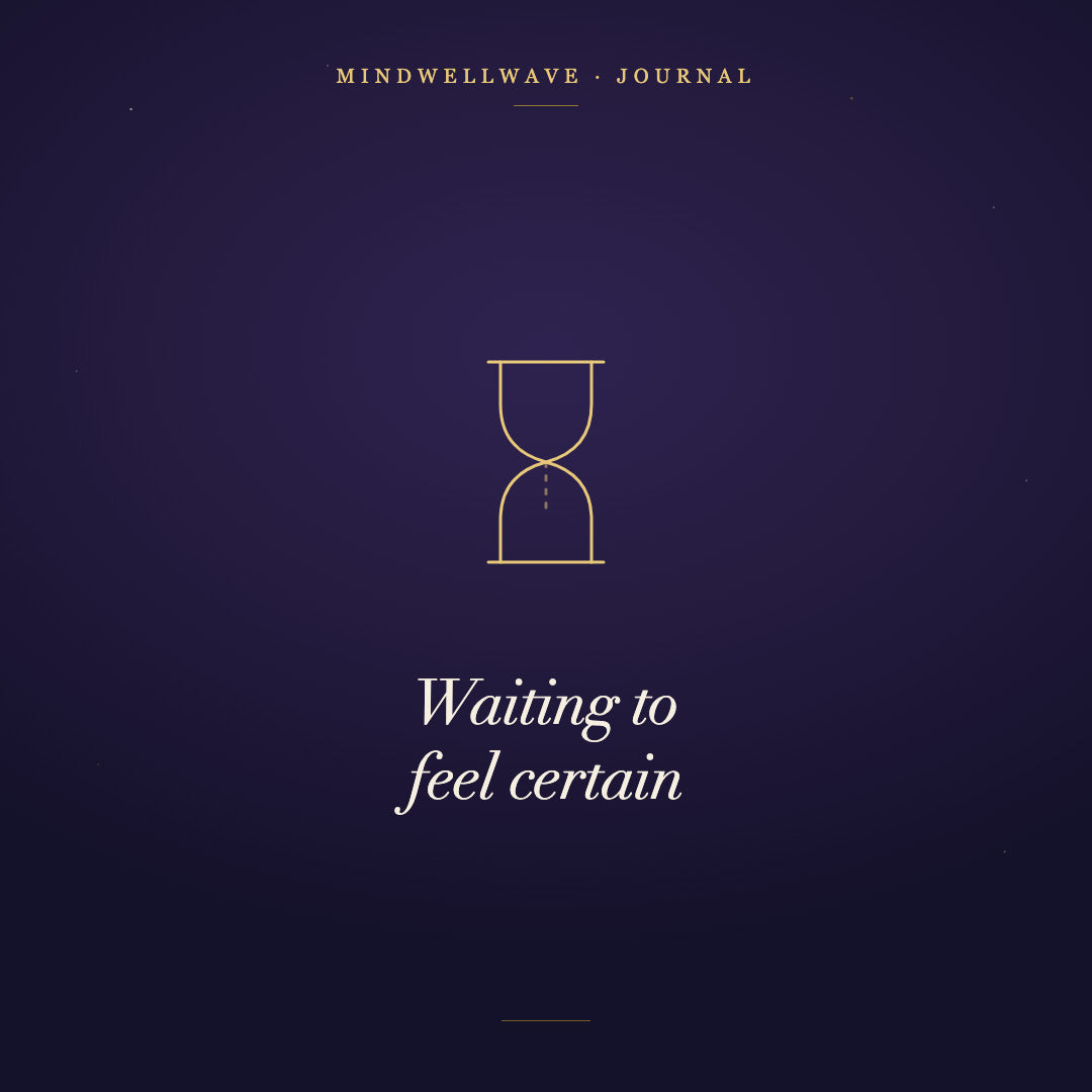 An hourglass with the sand held between chambers
