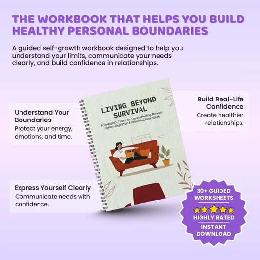 Living Beyond Survival Workbook PDF – Trauma Healing & Nervous System Regulation Toolkit