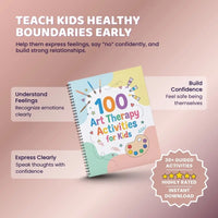 100 Art Therapy Activities for Kids – 106 pages