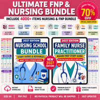 Nursing School Notes 4400+ Pages, Nclex Study Guide | MedSurg | Pharmacology | Digital Download