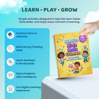 PLR 50+ Kids Quiz Games Bundle | Printable Learning Activities | Fun Educational Worksheets for Kids | Brain Development & IQ Games