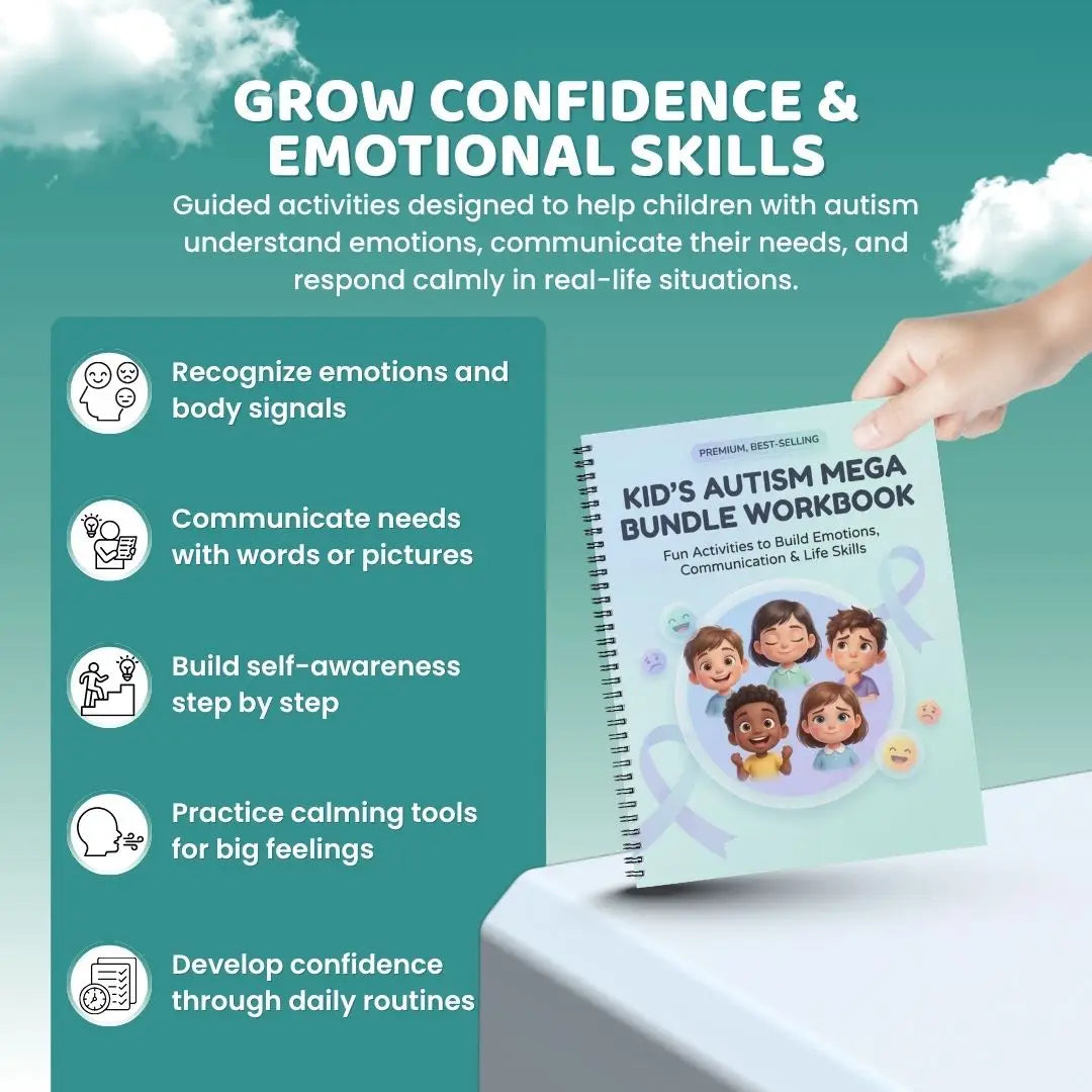 Kid’s Autism Workbook PDF – Emotional Regulation, Social Skills & Coping Activities