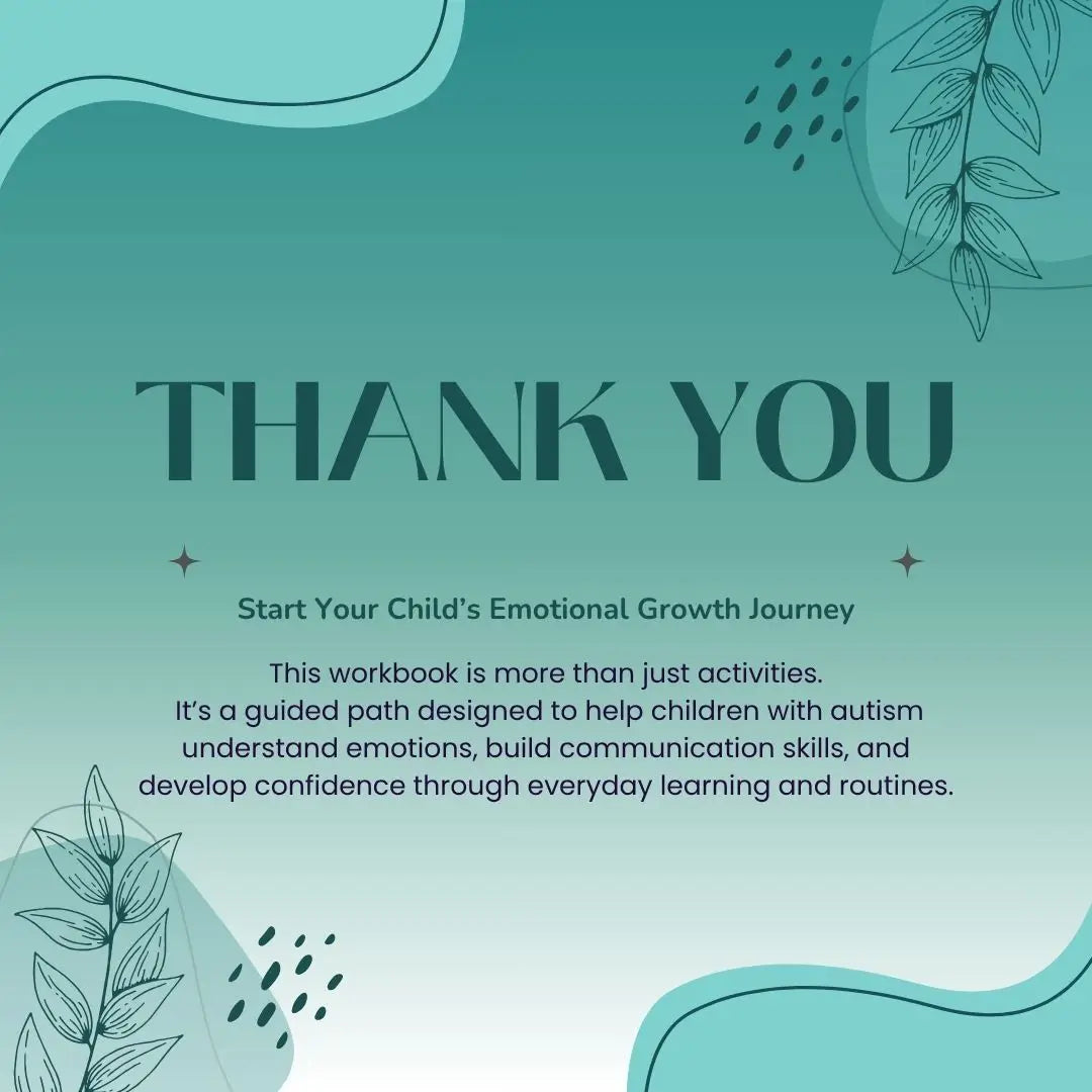 Kid’s Autism Workbook PDF – Emotional Regulation, Social Skills & Coping Activities