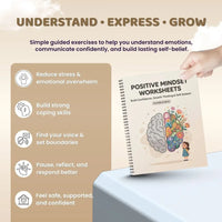 Positive Mindset Worksheets PDF – Self-Esteem, Confidence & Growth Mindset for Kids & Teens