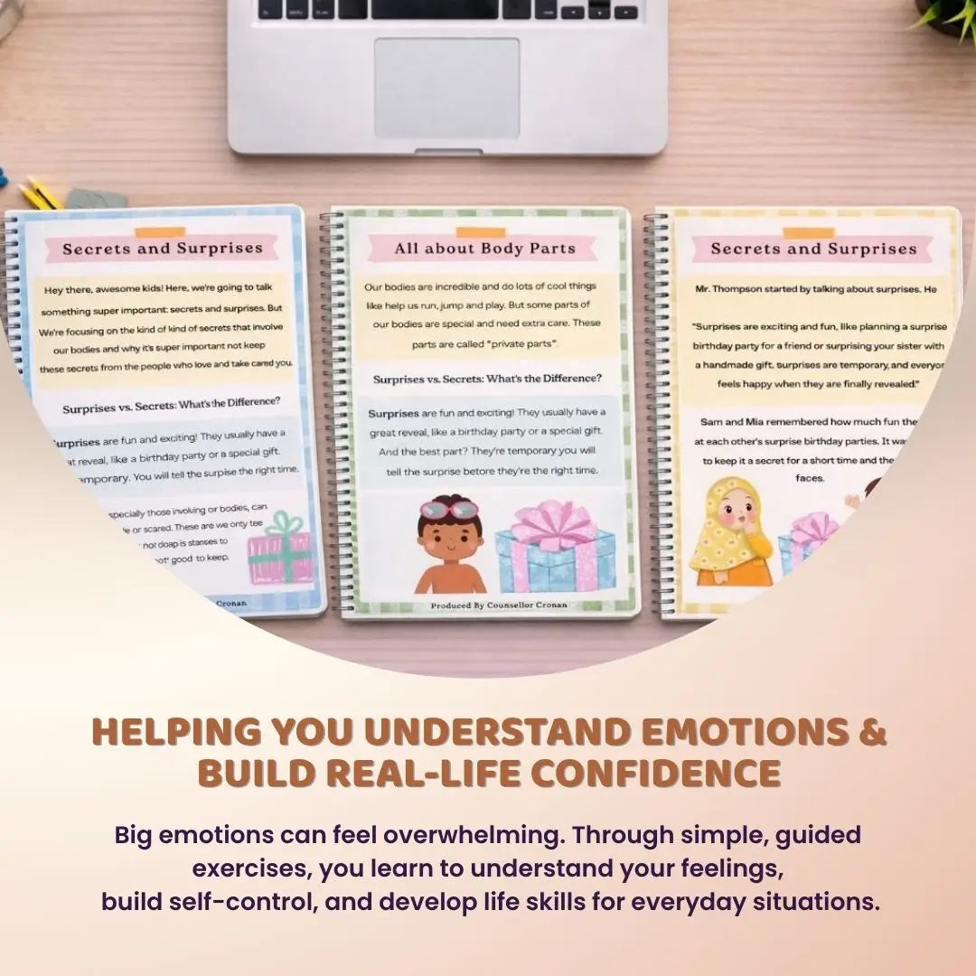 Kids Body Safety Workbook PDF – Teach Safe Touch, Boundaries & Personal Safety for Children