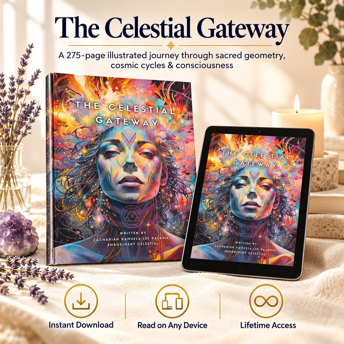 The Celestial Gateway - 275-page illustrated digital book, instant download