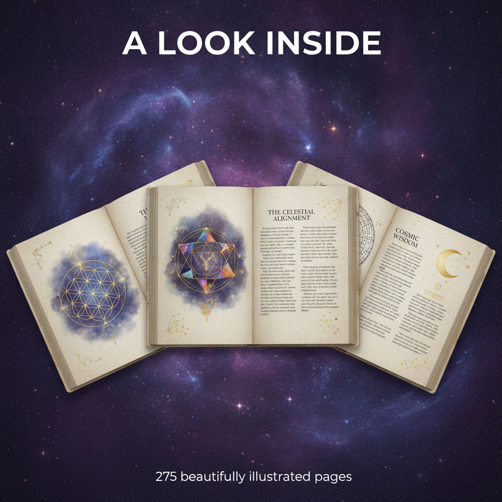 A look inside The Celestial Gateway - 275 beautifully illustrated pages