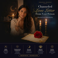 Channeled Love Letter From Your Person — what they'd say without the fear. Written by Seraphina, delivered as a PDF.