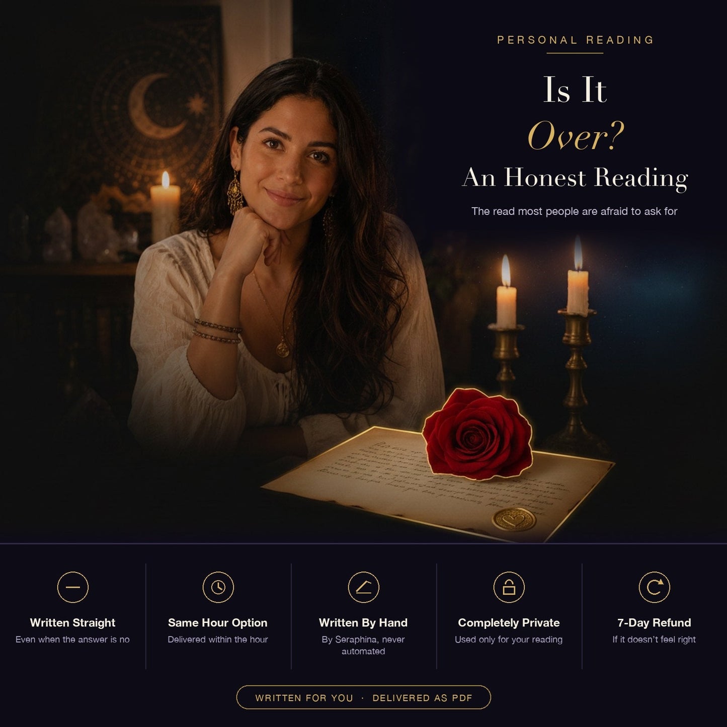 Is It Over? — an honest reading by MindWellWave