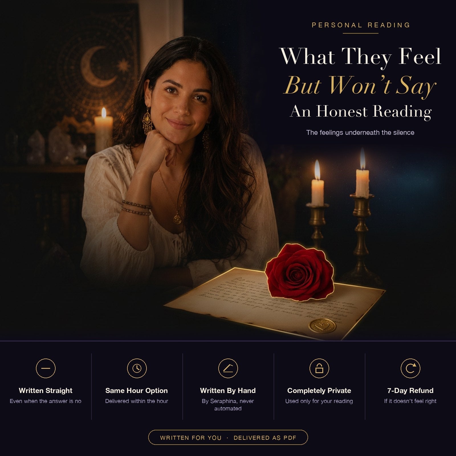 What They Feel But Won't Say — a personal reading by MindWellWave